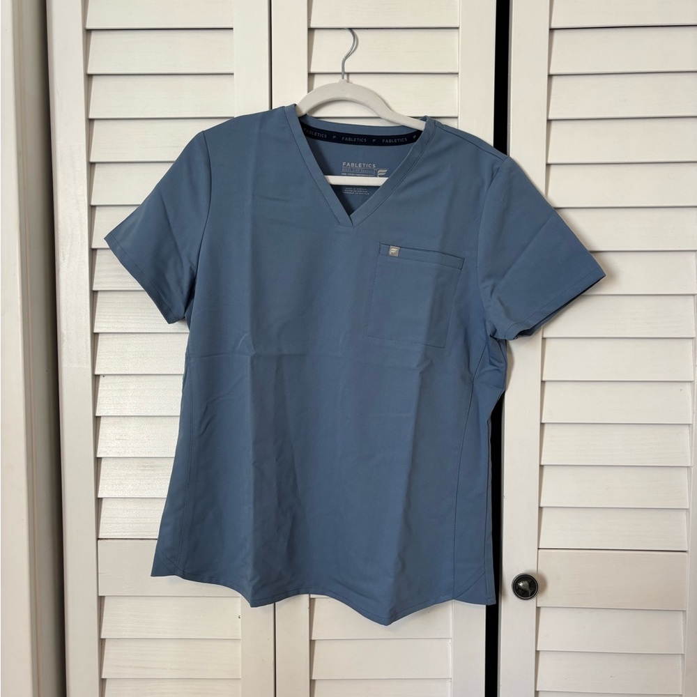 Fabletics Scrubs Elemental Blue Scrub Set